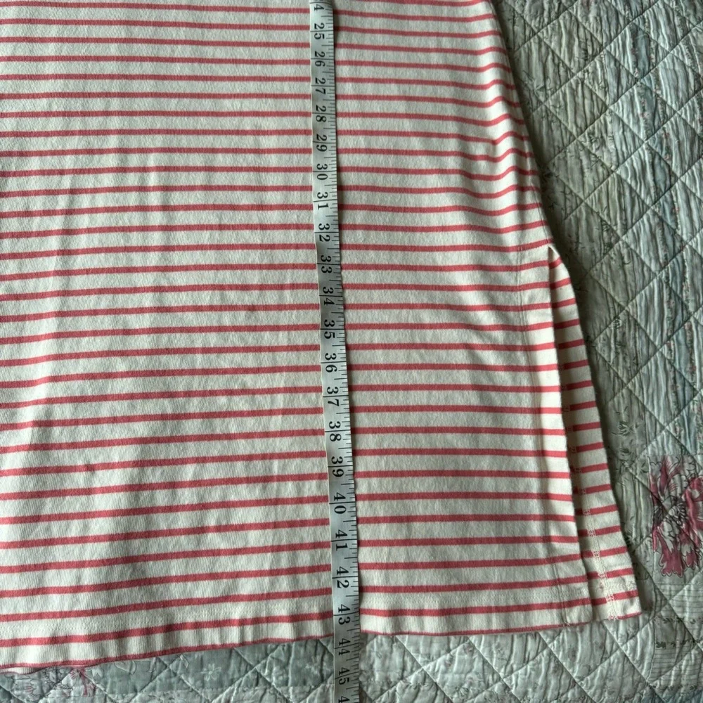 RAILS Taylin Ivory Peony Stripe Dress Size M Cotton Tank Midi - Picture 12 of 13